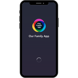 Phone with our family app